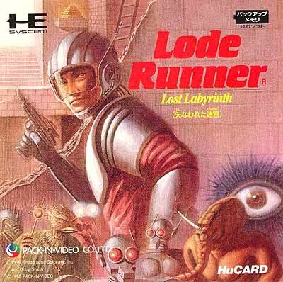 Capa do jogo Lode Runner: Lost Labyrinth