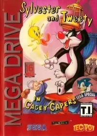 Capa de Sylvester and Tweety in Cagey Capers
