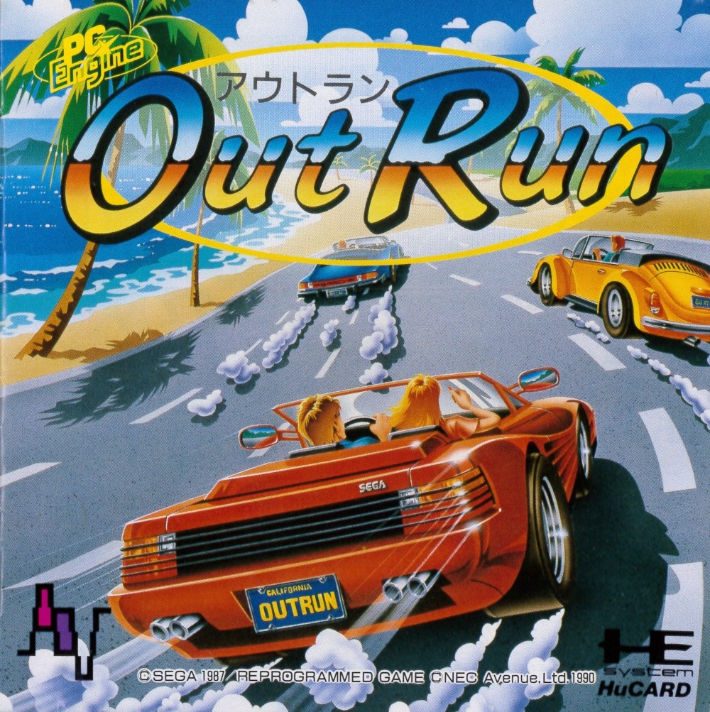 Capa do jogo OutRun