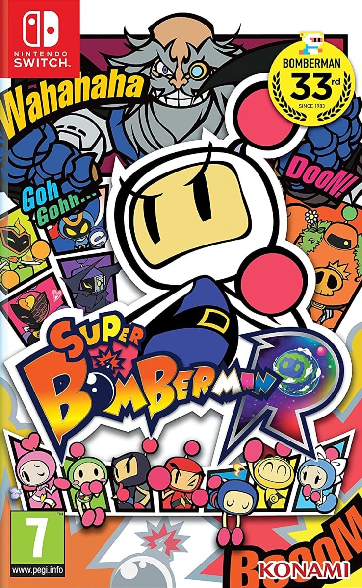 Capa do jogo Super Bomberman R