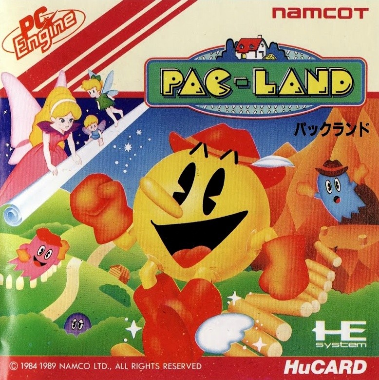 Capa do jogo Pac-Land
