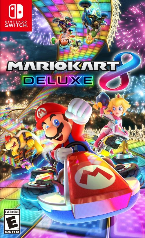 Capa do jogo Mario Kart 8 Deluxe