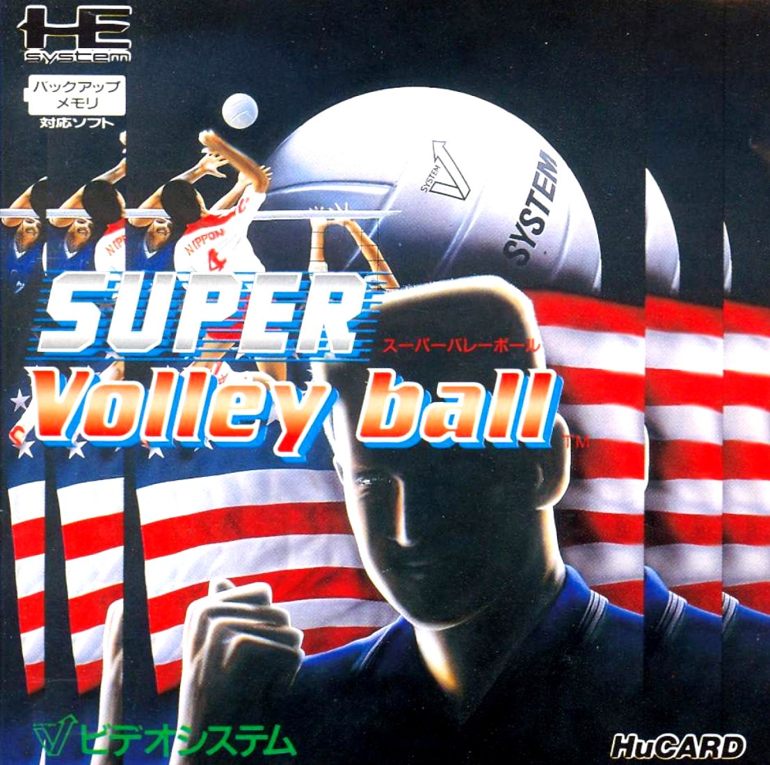Capa do jogo SUPER Volley ball