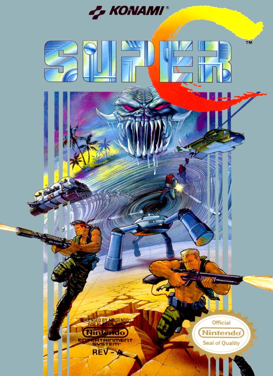 Capa do jogo Super Contra