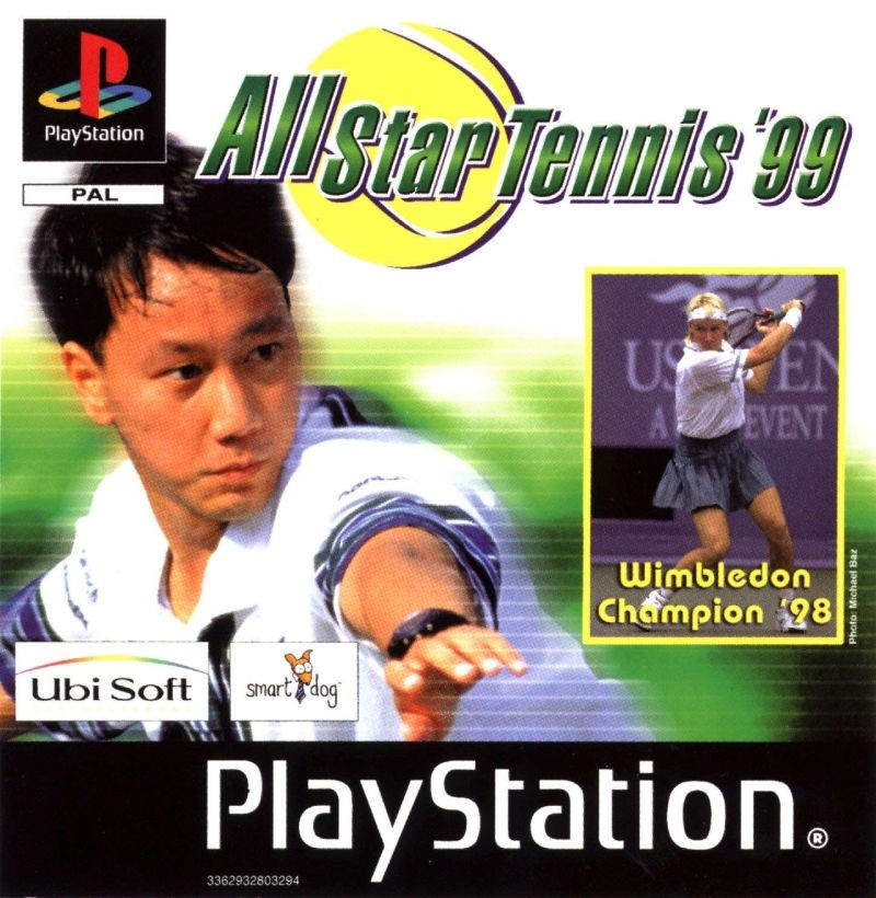 Capa do jogo All Star Tennis 99