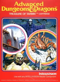 Capa de Advanced Dungeons & Dragons: Treasure of Tarmin Cartridge
