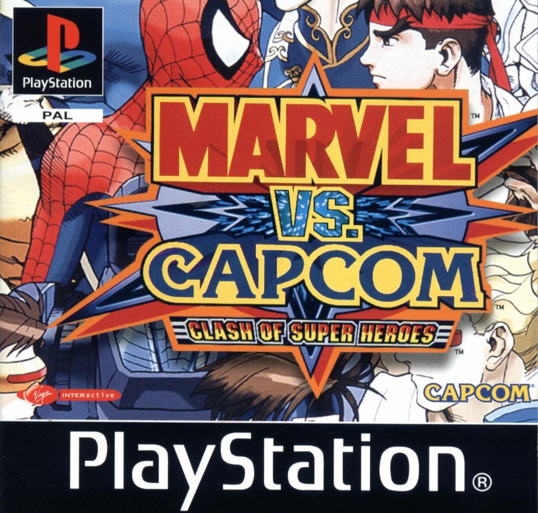Capa do jogo Marvel vs. Capcom: Clash of Super Heroes