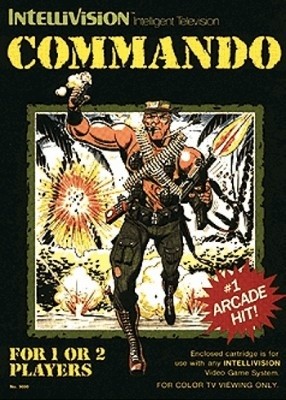 Capa do jogo Commando