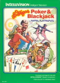 Capa de Las Vegas Poker & Blackjack