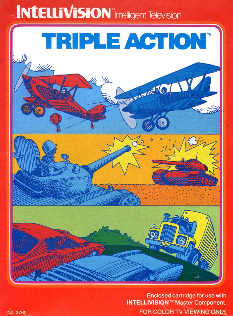 Capa do jogo Triple Action