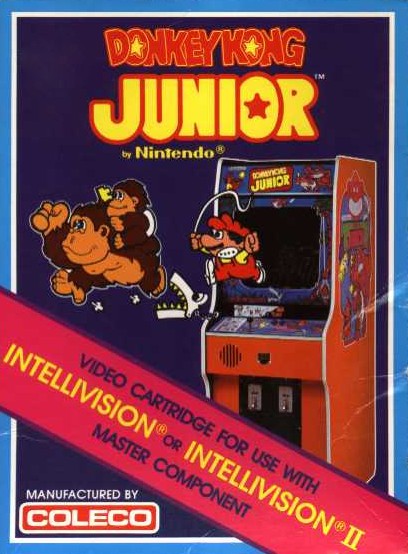 Capa do jogo Donkey Kong Junior