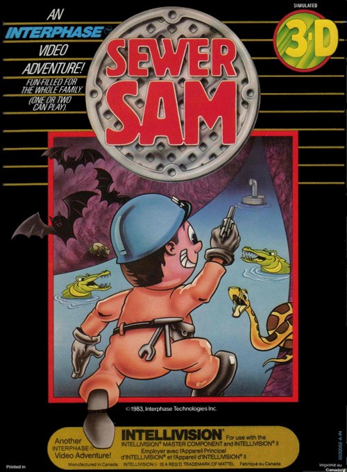 Capa do jogo Sewer Sam