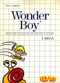 Capa de Wonder Boy