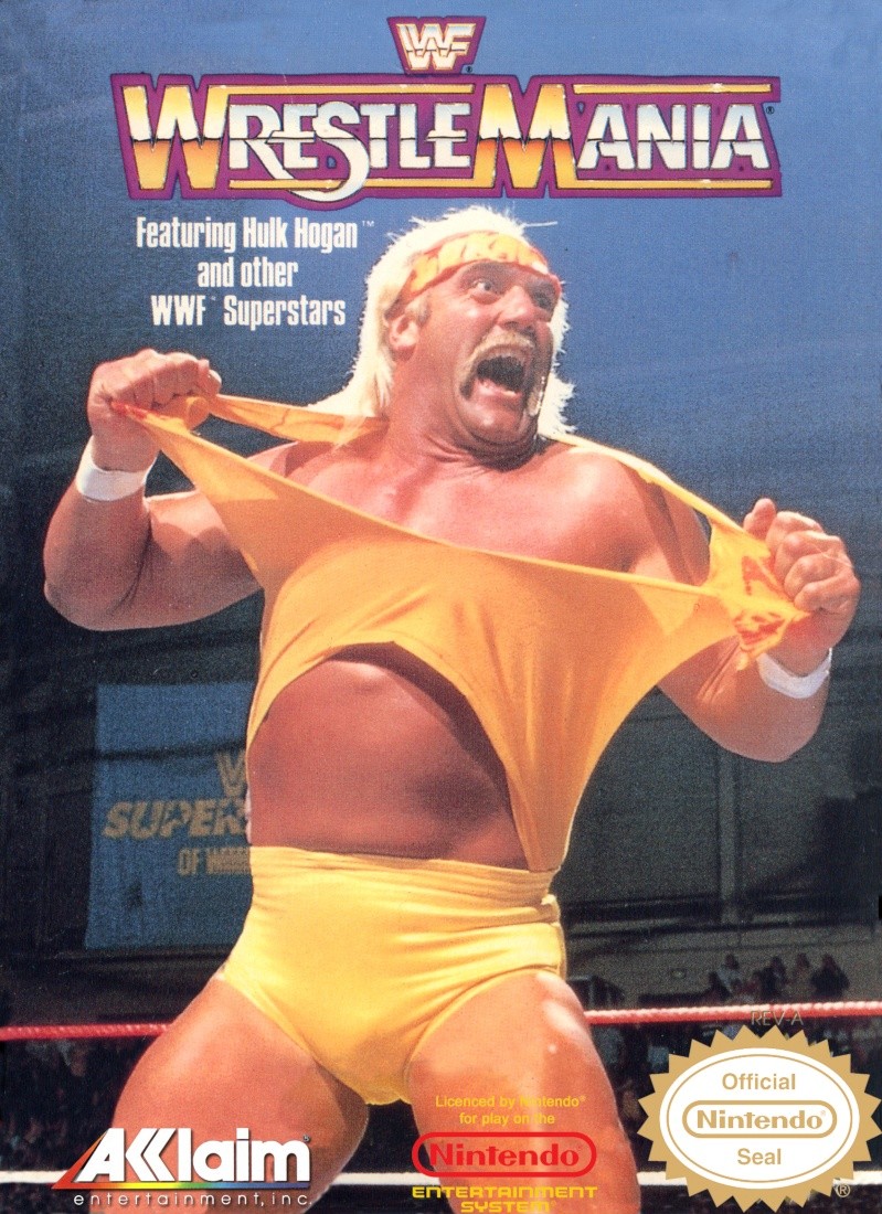 Capa do jogo WWF Wrestlemania
