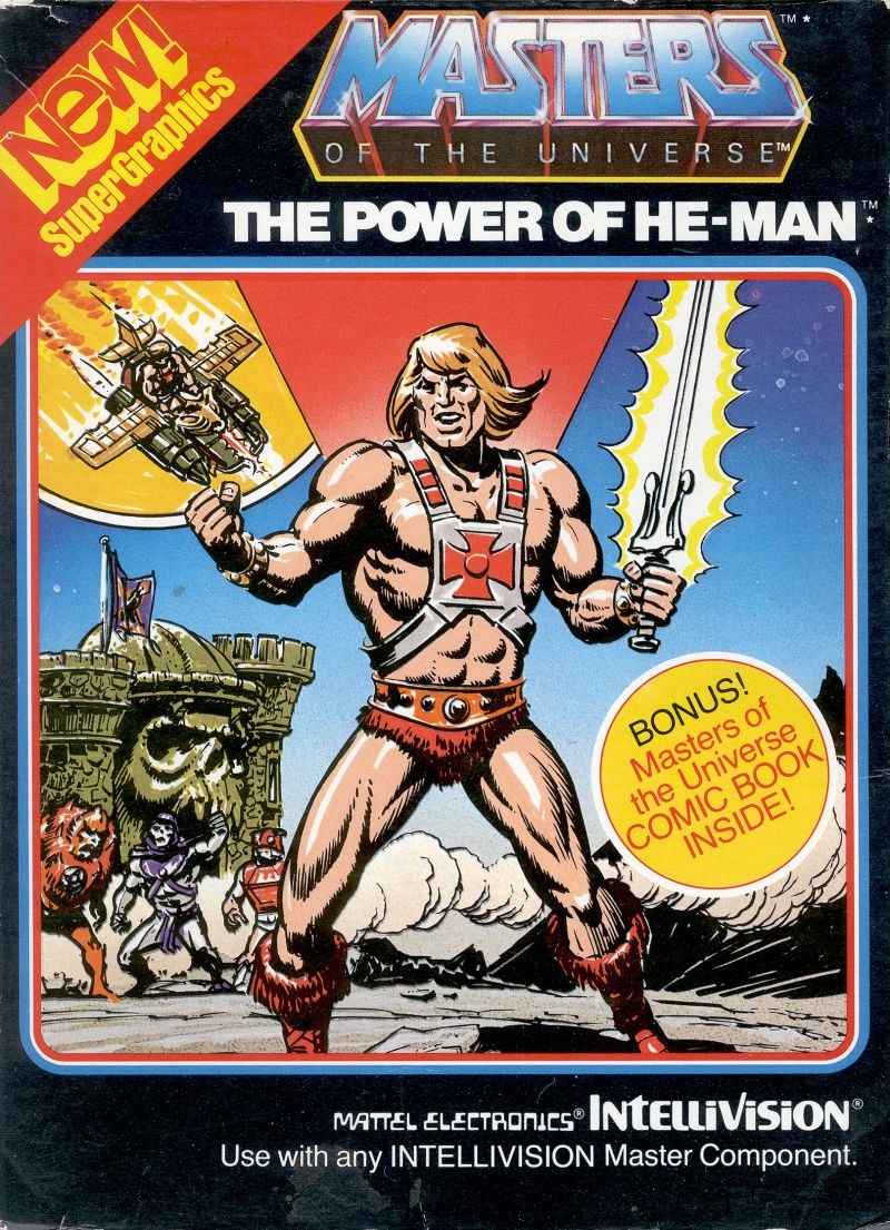 Capa do jogo Masters of the Universe: The Power of He-Man