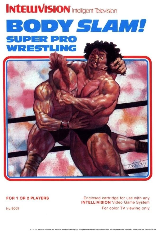 Capa do jogo Body Slam: Super Pro Wrestling