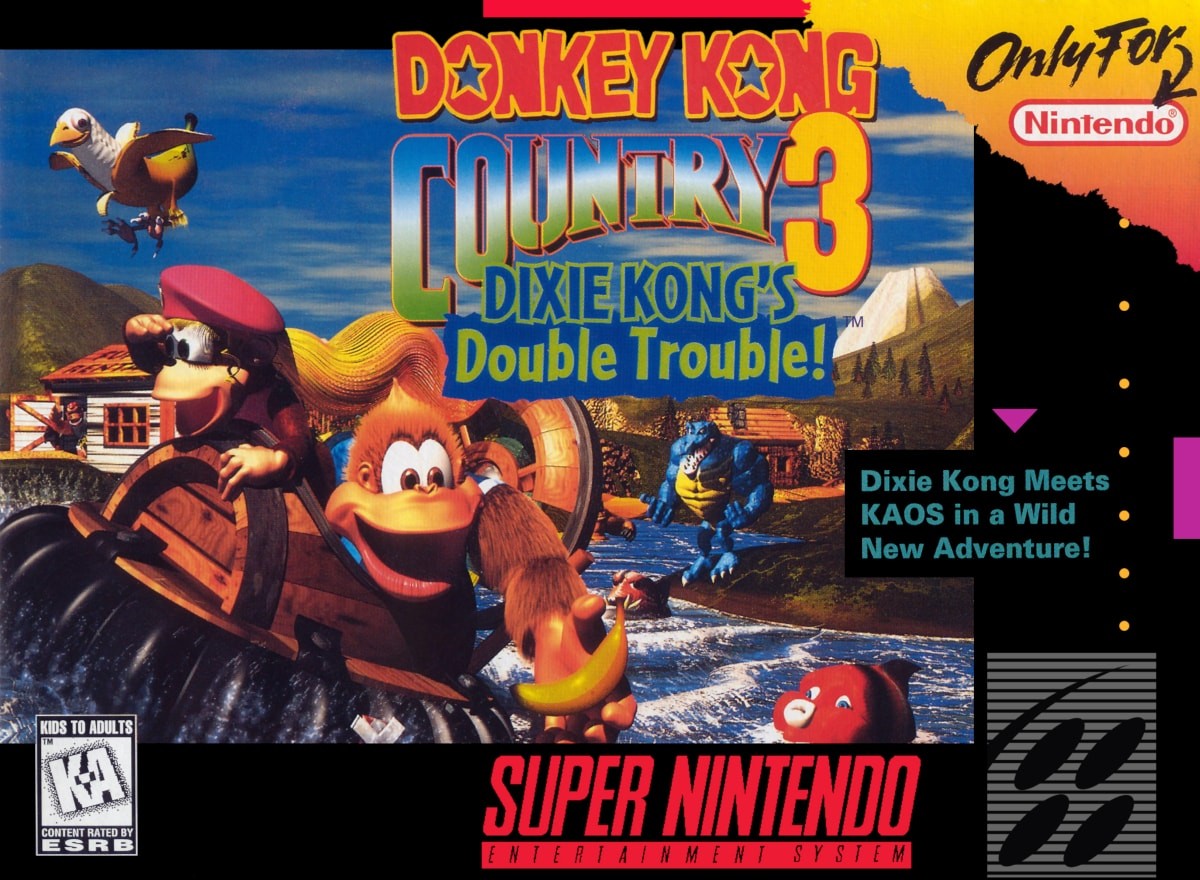 Capa do jogo Donkey Kong Country 3: Dixie Kongs Double Trouble!