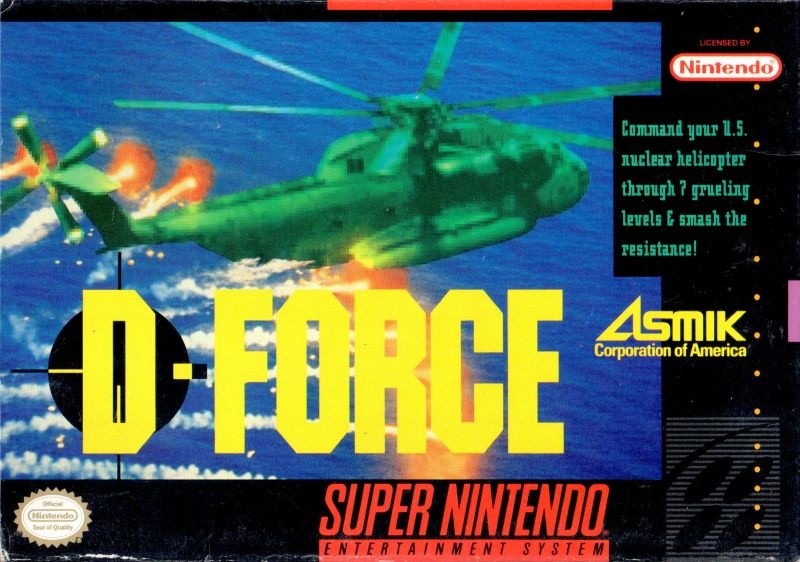 Capa do jogo D-Force