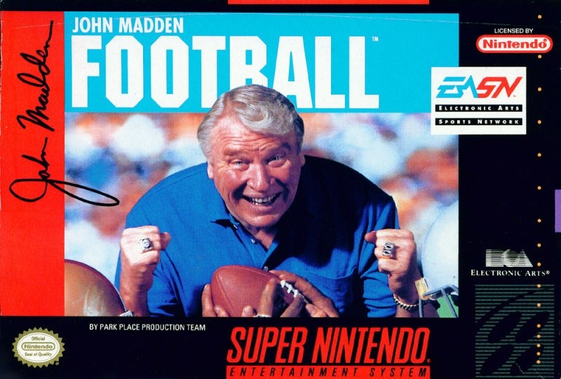 Capa do jogo John Madden Football