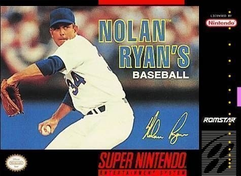 Capa do jogo Nolan Ryans Baseball