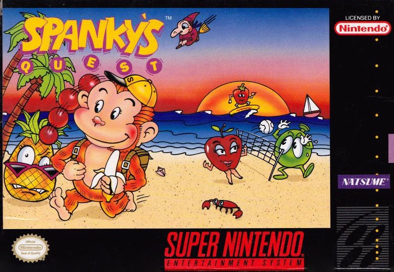 Capa do jogo Spankys Quest