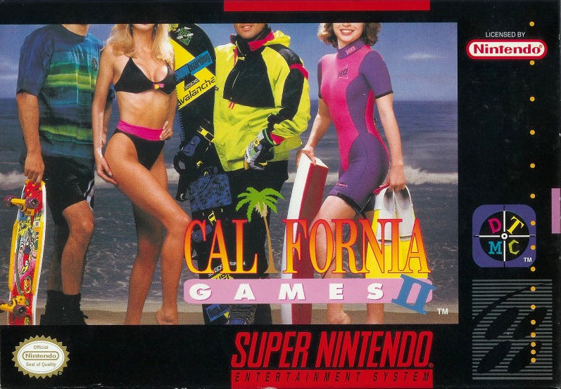 Capa do jogo California Games II