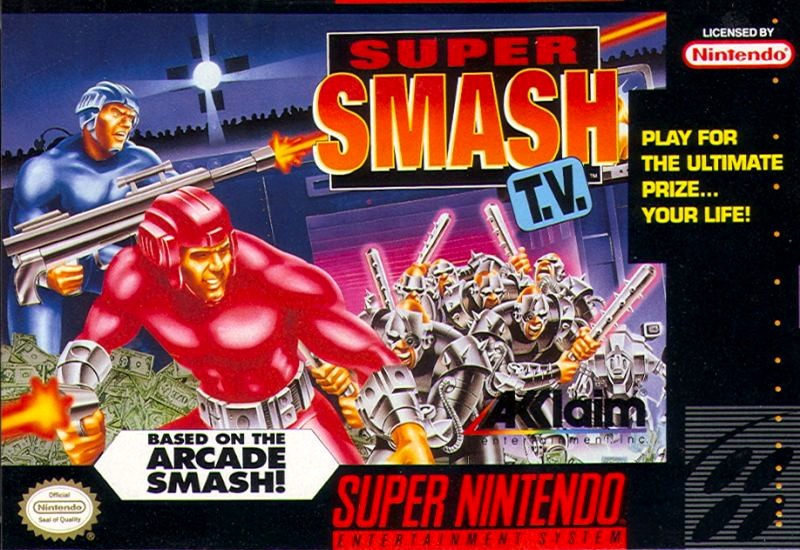 Capa do jogo Super Smash T.V.