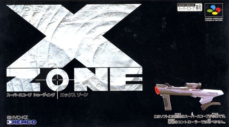 Capa do jogo X-Zone