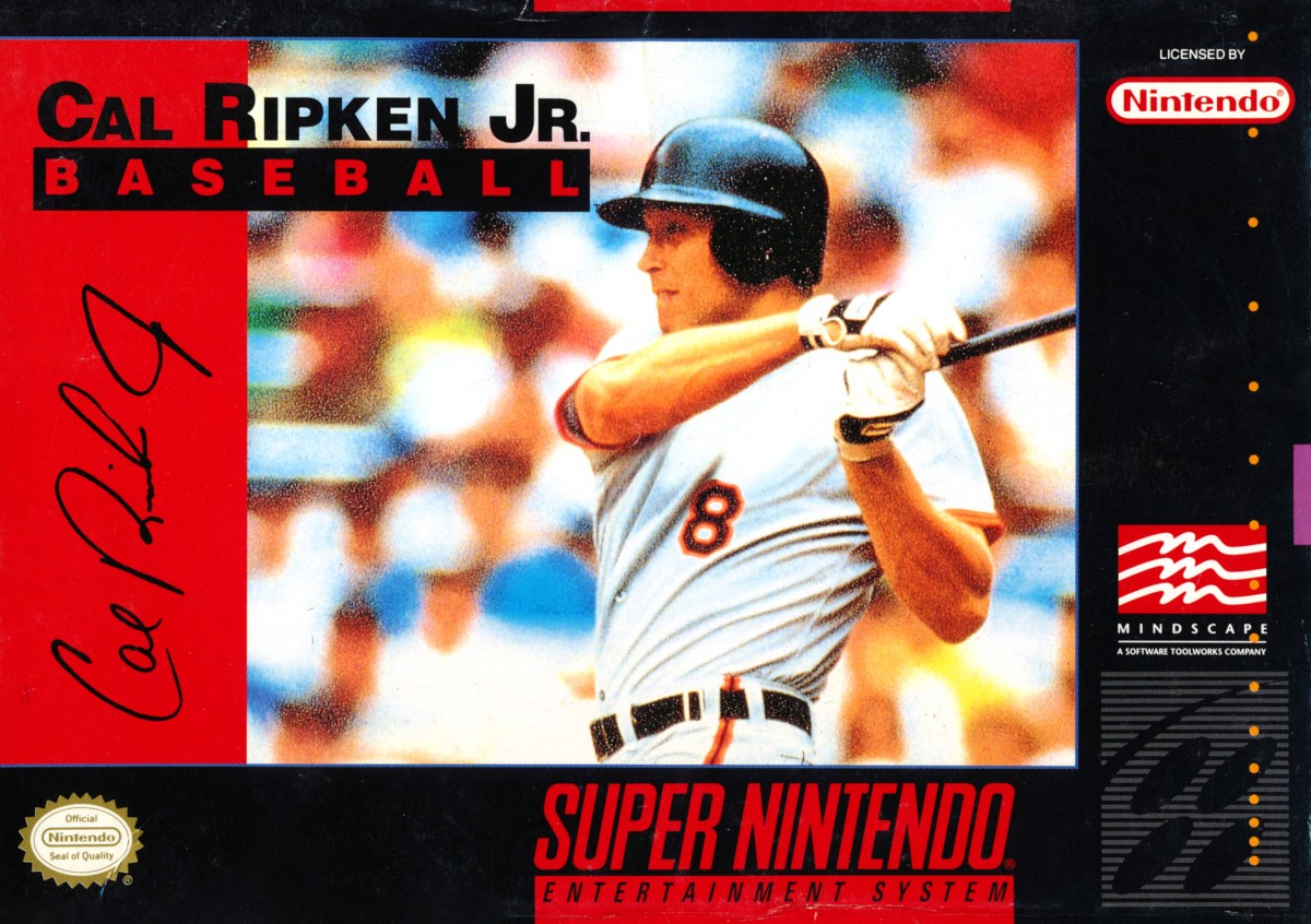 Capa do jogo Cal Ripken Jr. Baseball