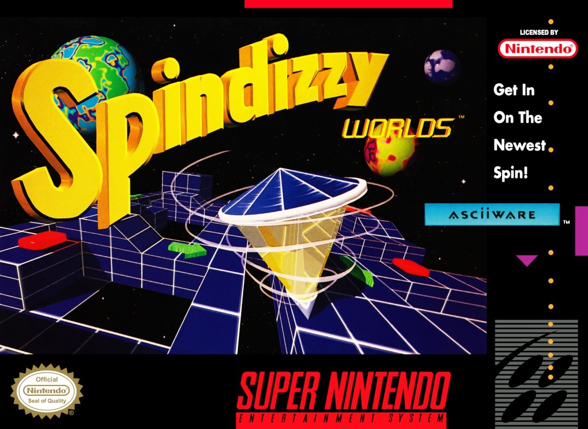 Capa do jogo Spindizzy Worlds