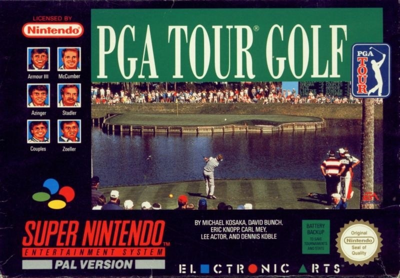 Capa do jogo PGA Tour Golf
