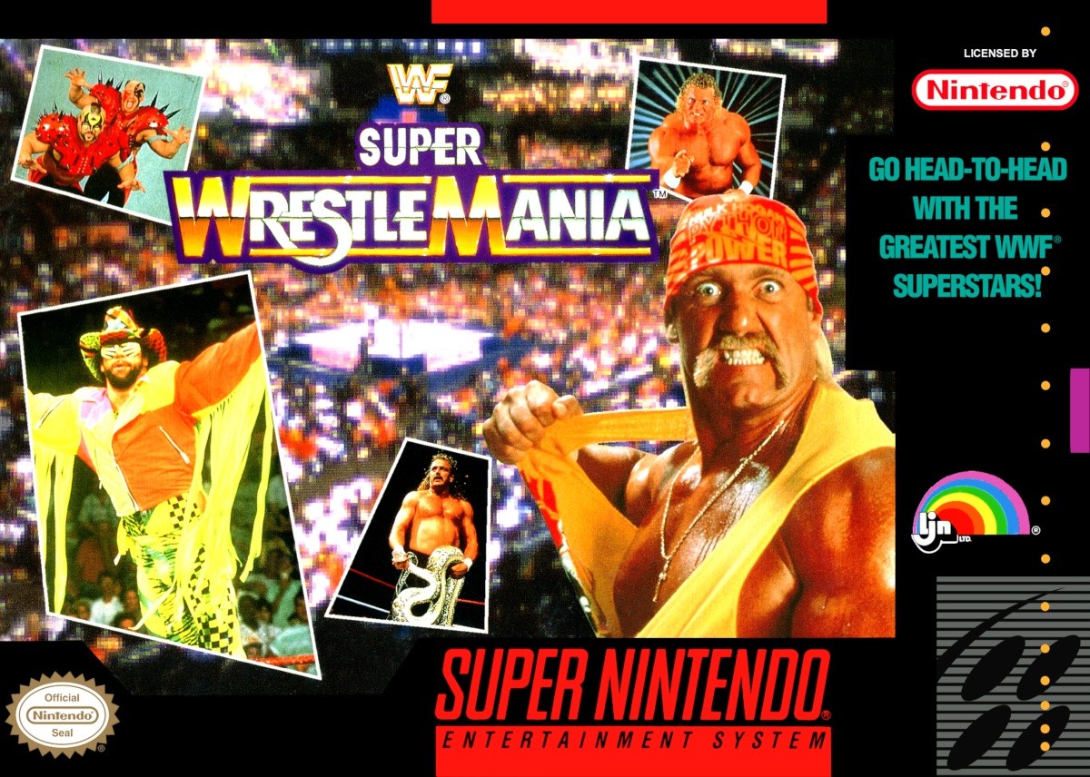 Capa do jogo WWF Super WrestleMania