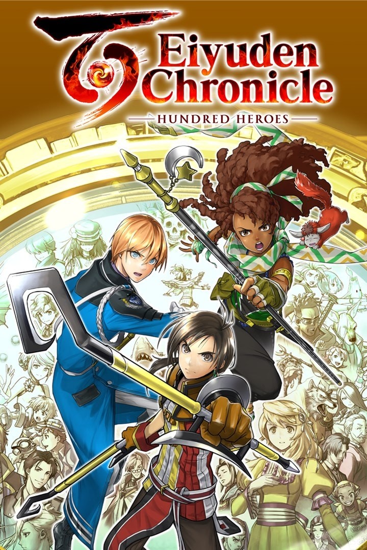 Capa do jogo Eiyuden Chronicle: Hundred Heroes