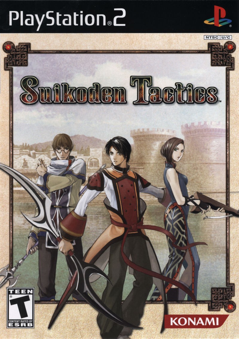 Capa do jogo Suikoden Tactics