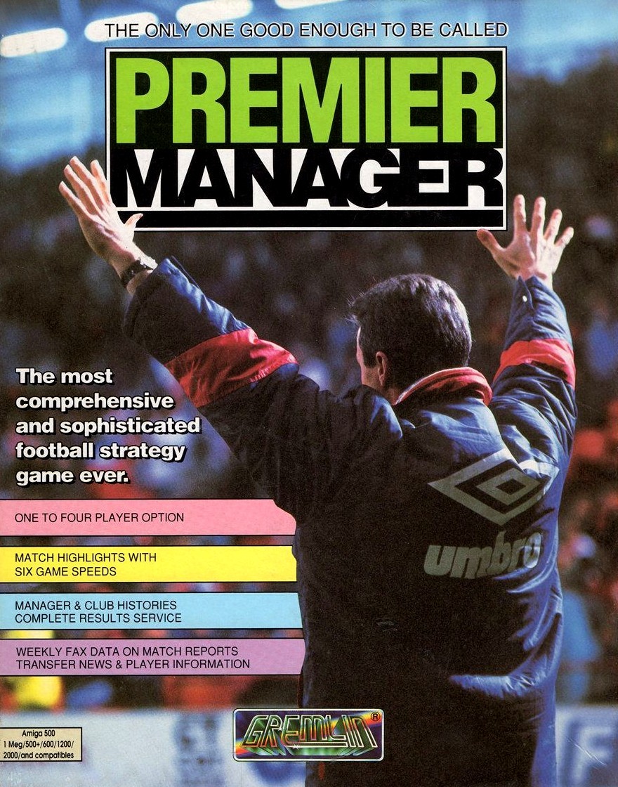 Capa do jogo Premier Manager