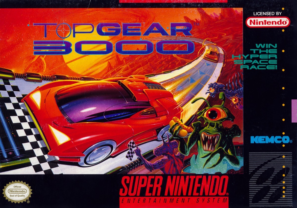 Capa do jogo Top Gear 3000