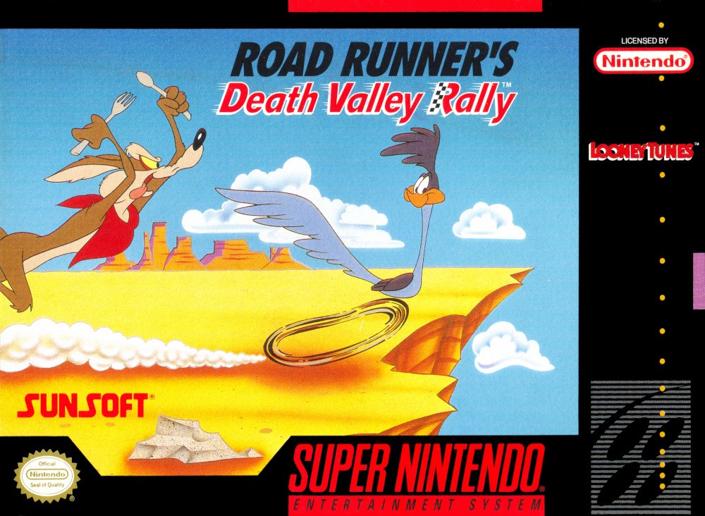 Capa do jogo Road Runners Death Valley Rally