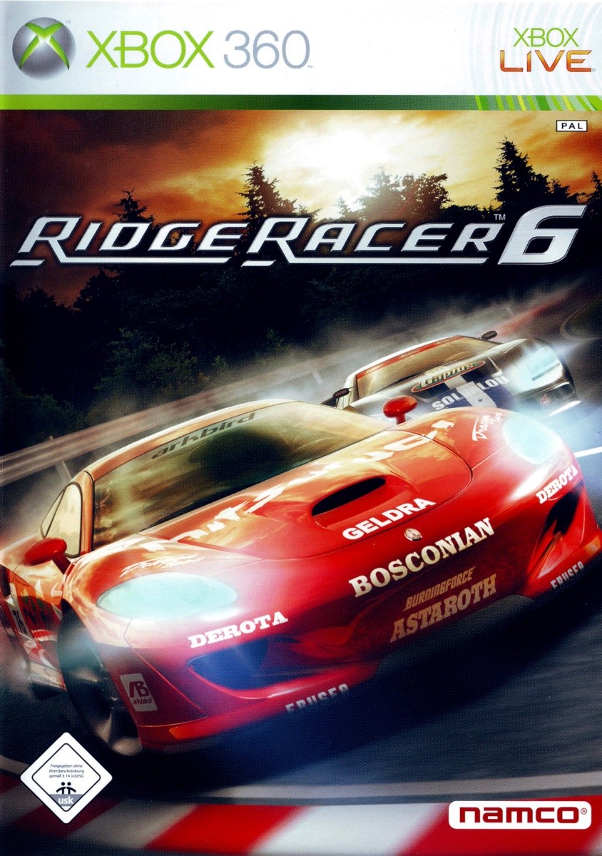 Capa do jogo Ridge Racer 6