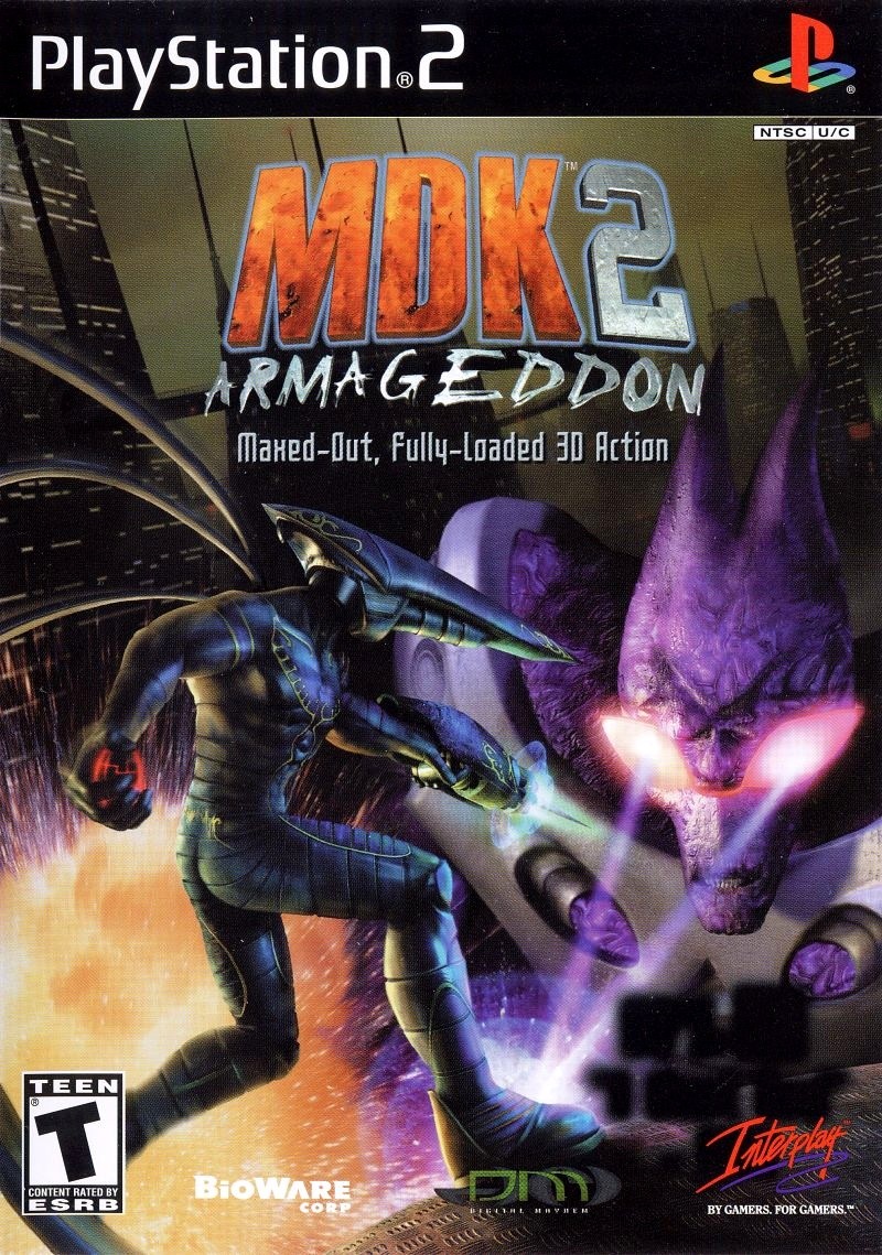 Capa do jogo MDK 2: Armageddon