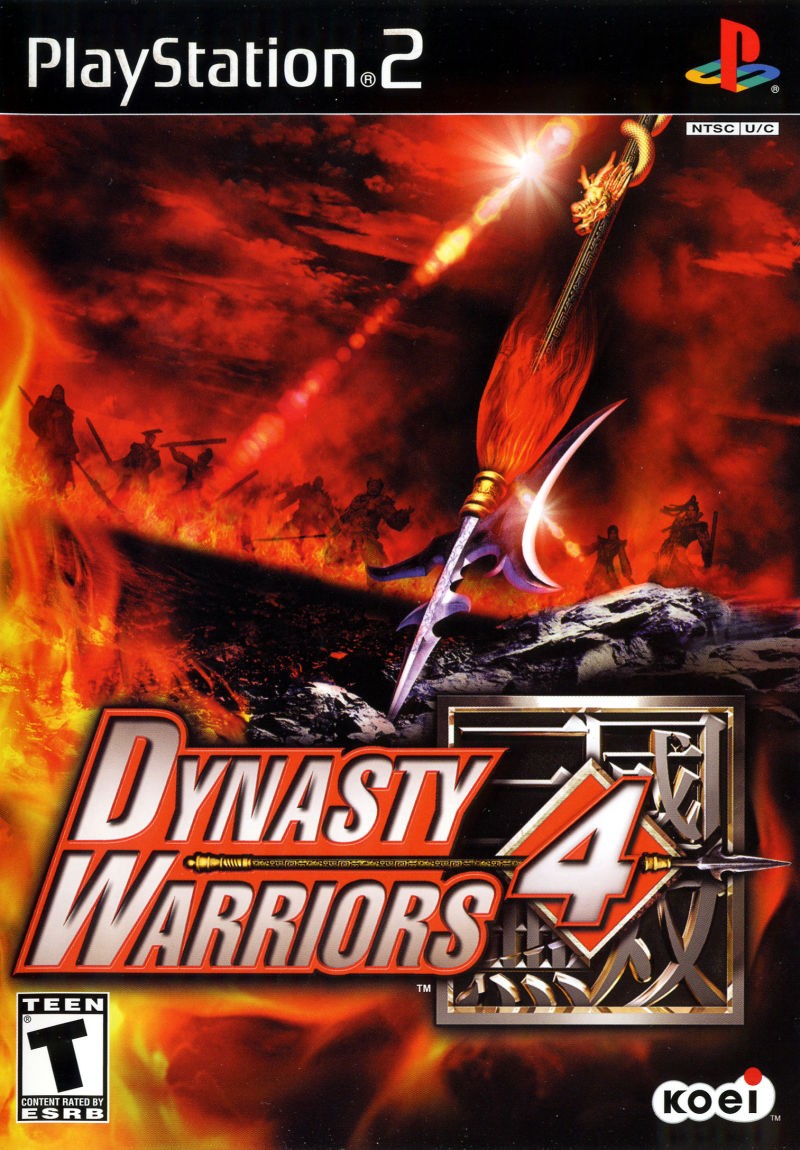 Capa do jogo Dynasty Warriors 4
