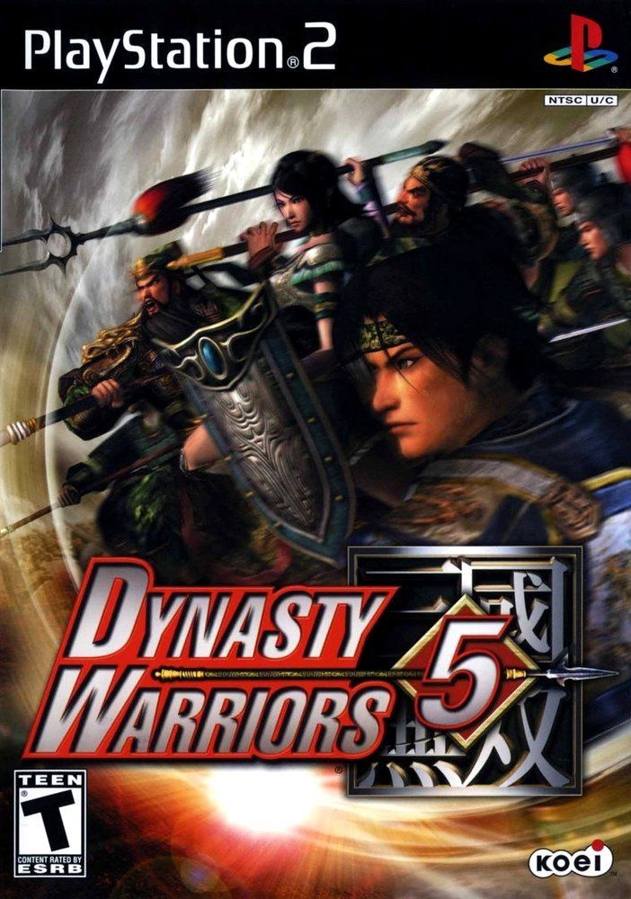Capa do jogo Dynasty Warriors 5