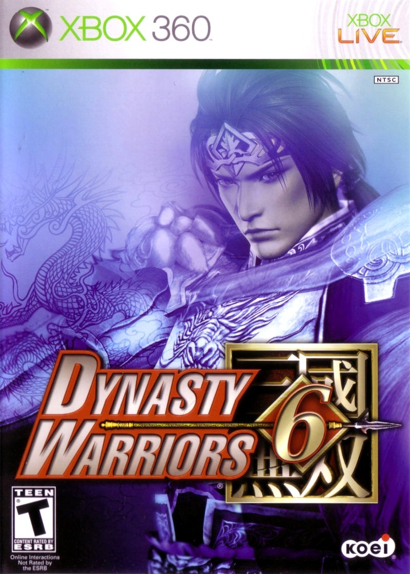 Capa do jogo Dynasty Warriors 6