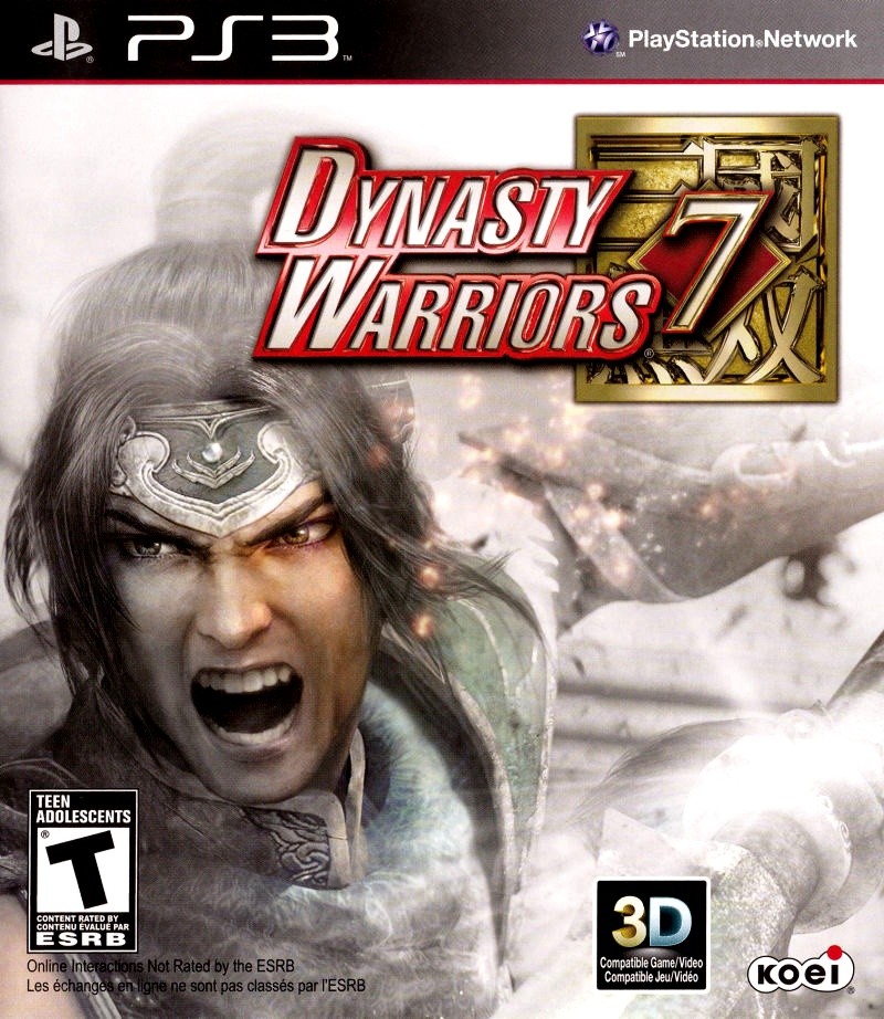 Capa do jogo Dynasty Warriors 7