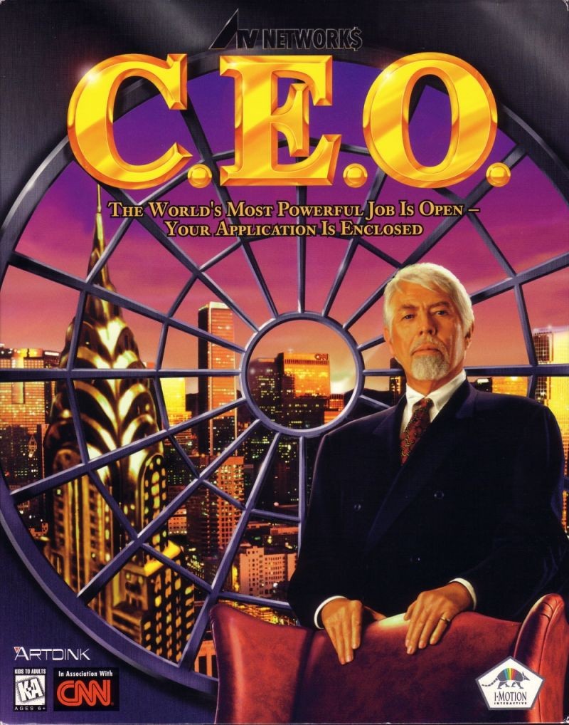 Capa do jogo C.E.O.