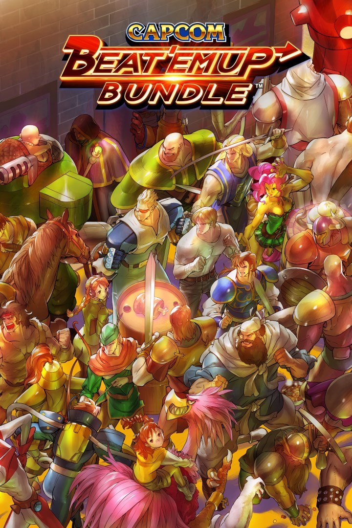 Capa do jogo Capcom Beat Em Up Bundle