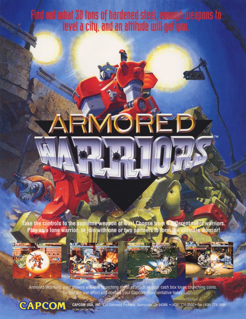 Capa do jogo Armored Warriors
