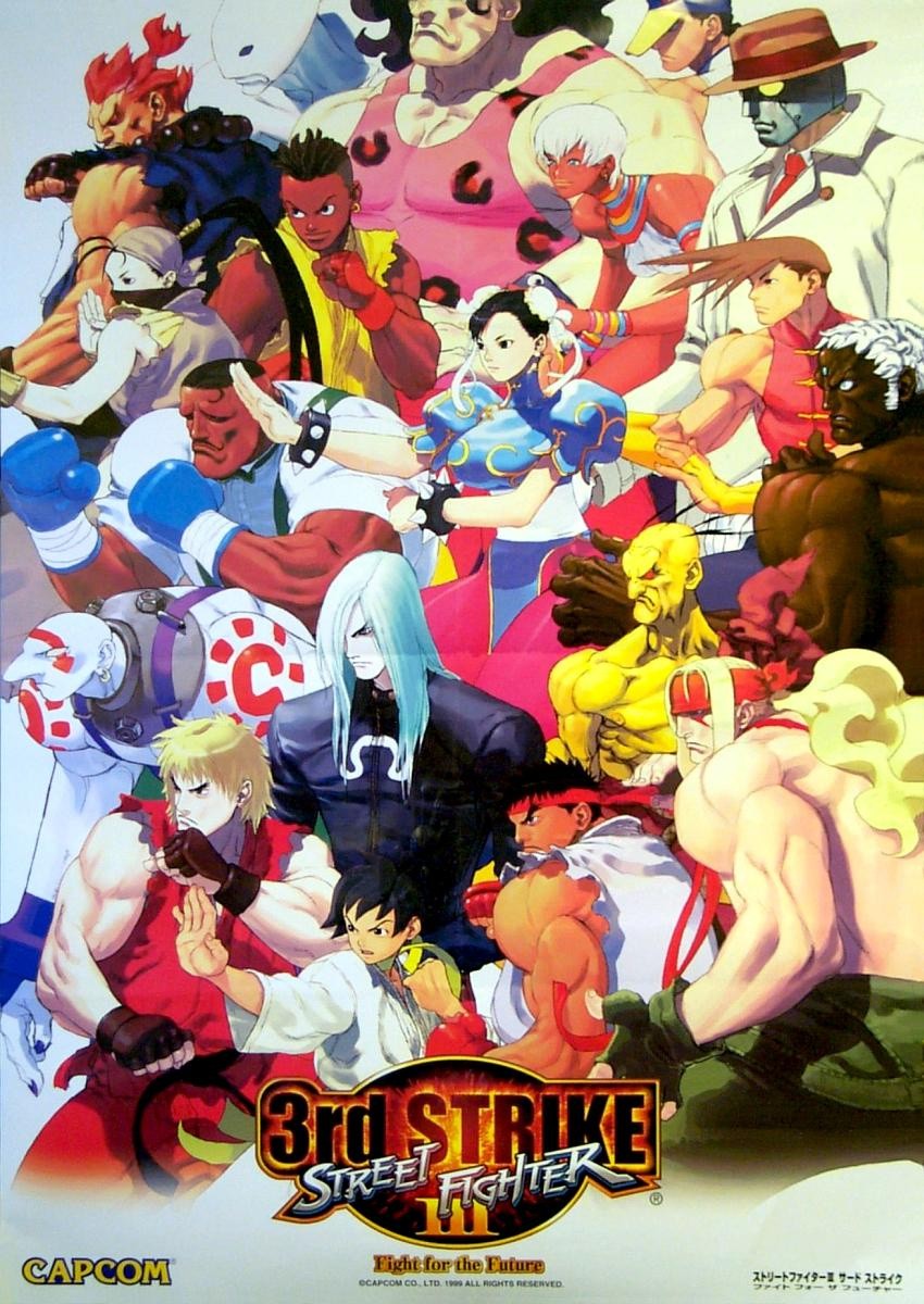Capa do jogo Street Fighter III: 3rd Strike
