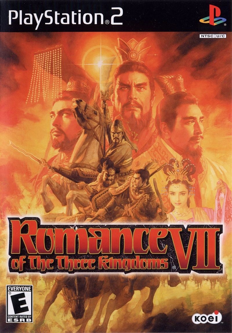 Capa do jogo Romance of the Three Kingdoms VII