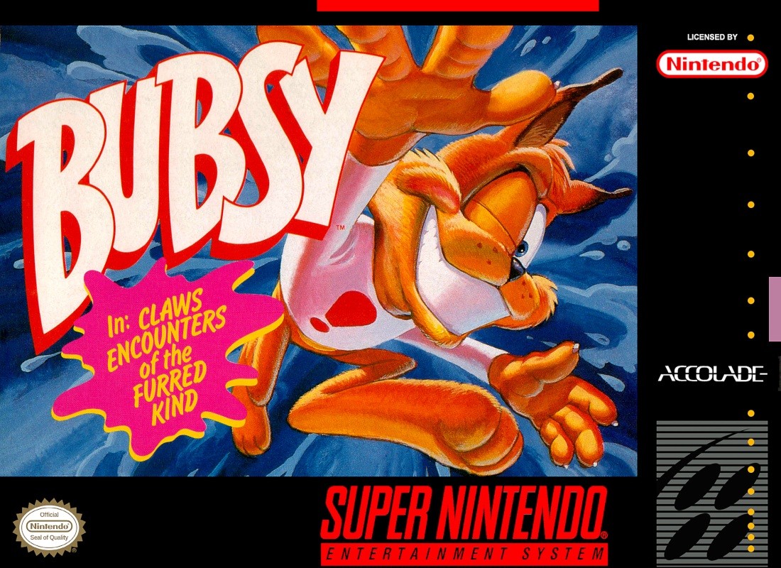 Capa do jogo Bubsy in: Claws Encounters of the Furred Kind