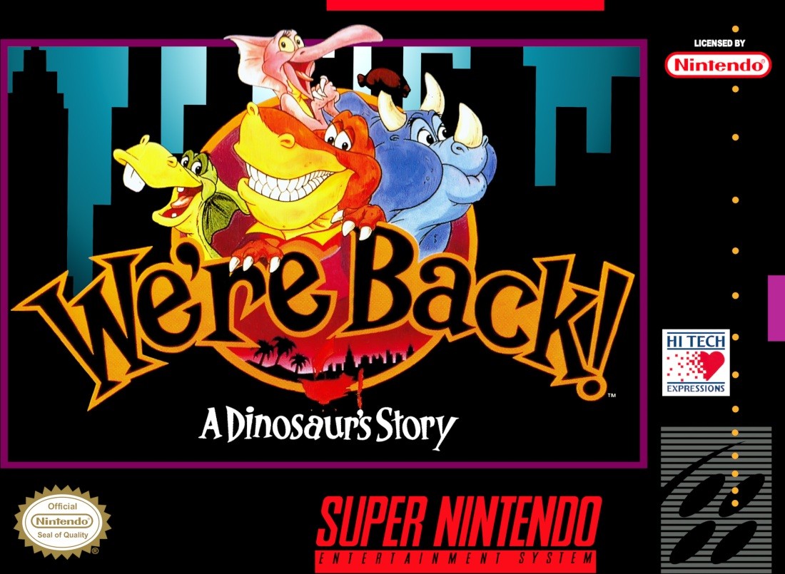 Capa do jogo Were Back!: A Dinosaurs Story